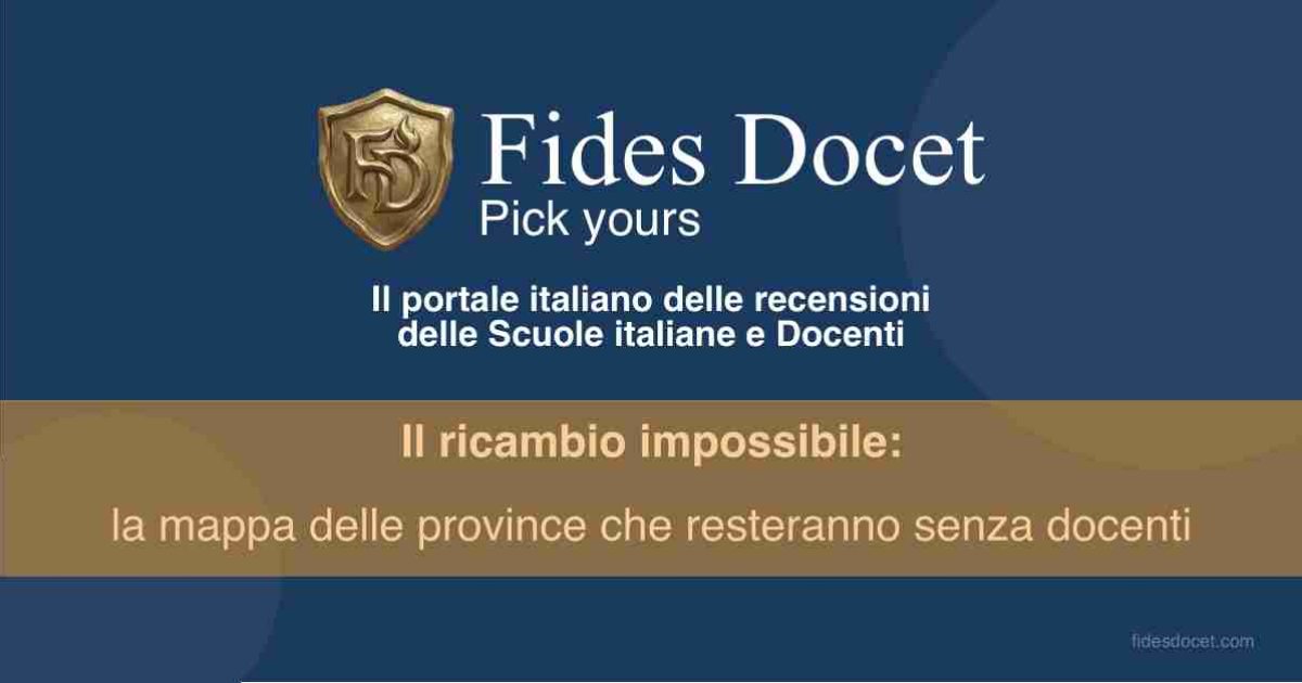 Il ricambio impossibile
