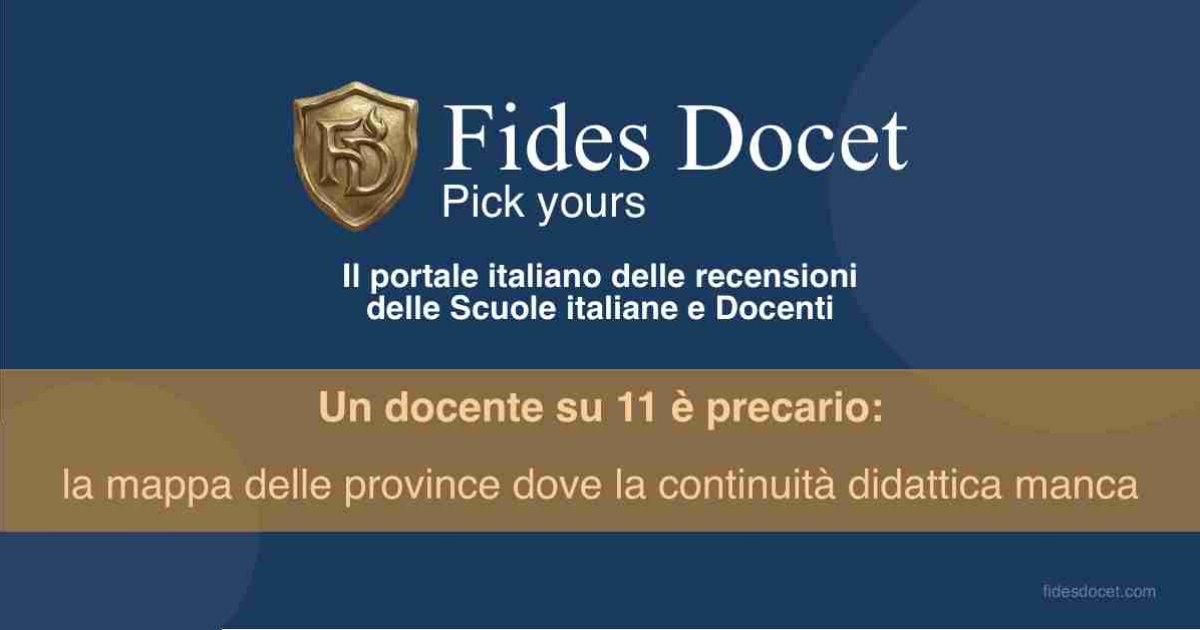 La scuola precaria